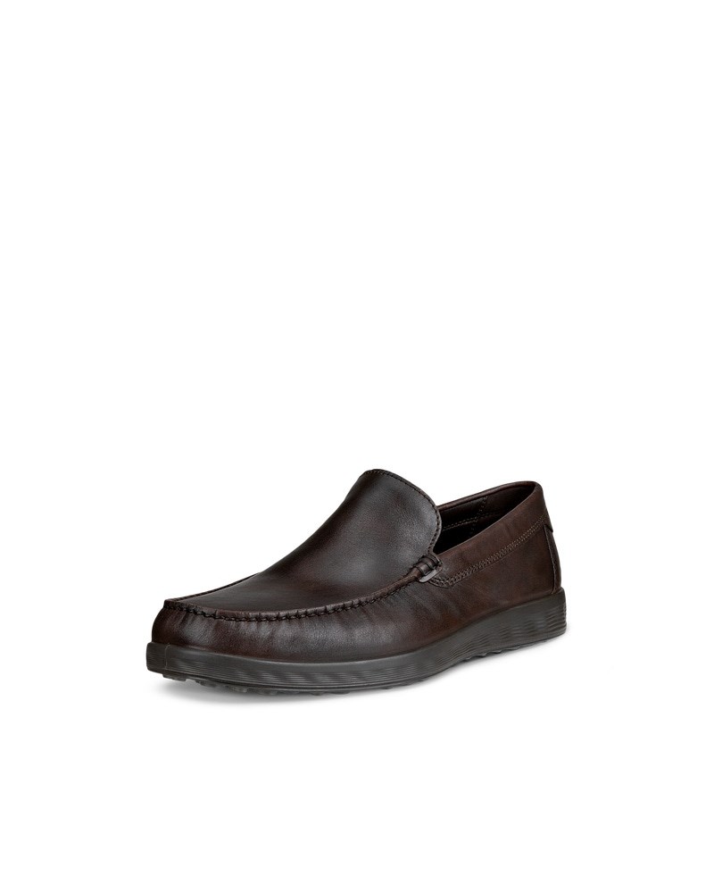 ECCO S Lite Moc Herren Mokassins aus Leder - Braun