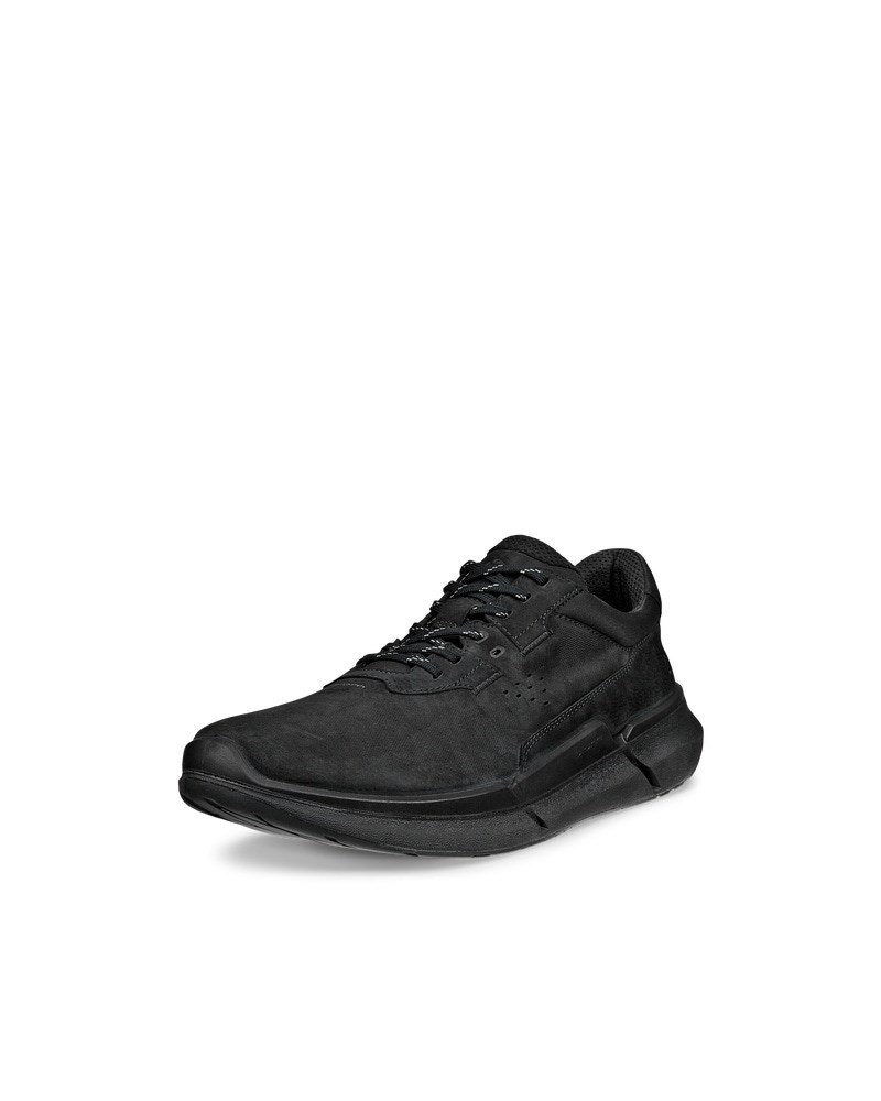 ECCO BIOM 2.2 Herren Sneaker aus Nubukleder - Schwarz