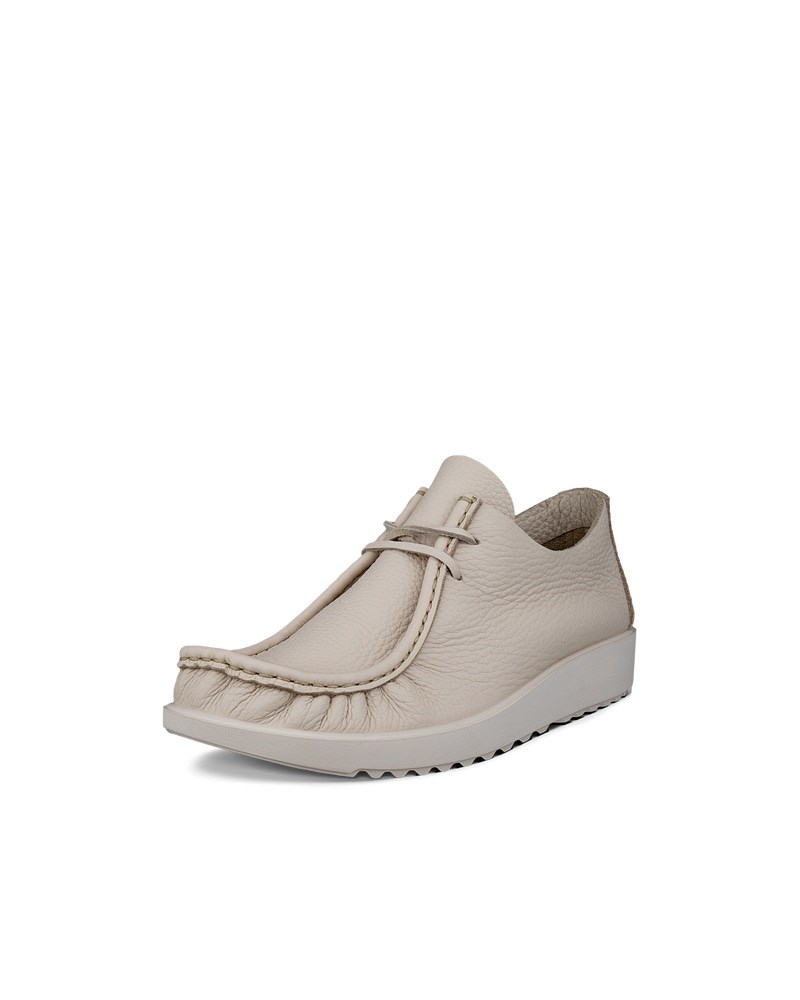 ECCO JOKE Herren Lederschnürschuh - Beige