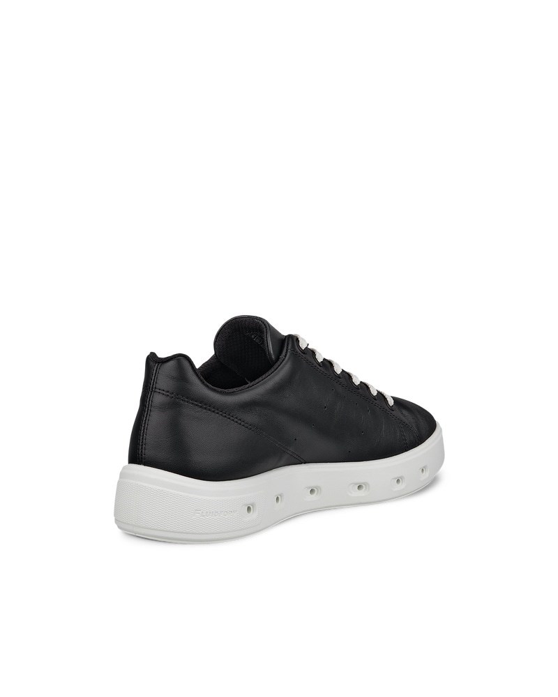ECCO Street 720 Damen Ledersneaker mit Gore-Tex - Schwarz
