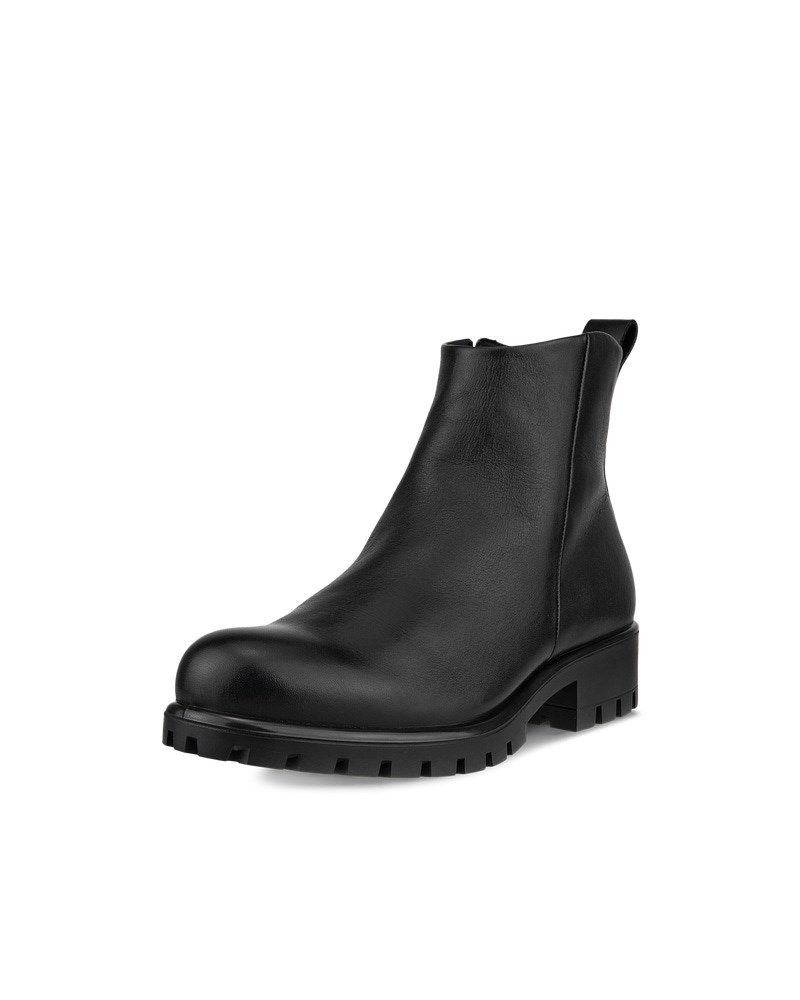 ECCO Modtray Damen Ankle Boot aus Leder - Schwarz