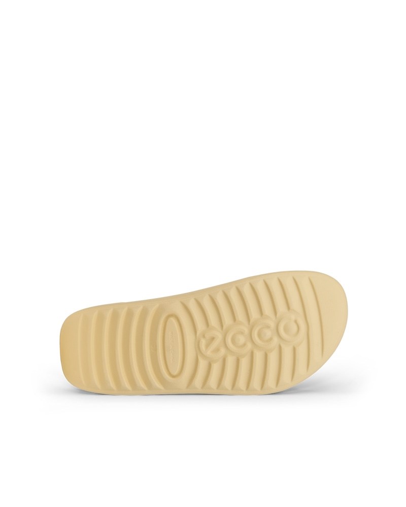 ECCO Cozmo E Unisex Sandale mit zwei Riemen - Gelb