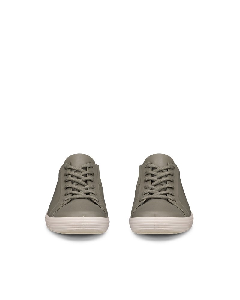 ECCO SOFT 7 Damen Ledersneaker - Grün