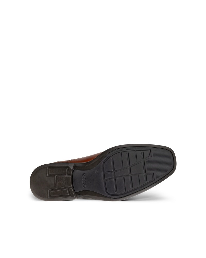ECCO Metropole Milan Herren Lederslipper - Braun