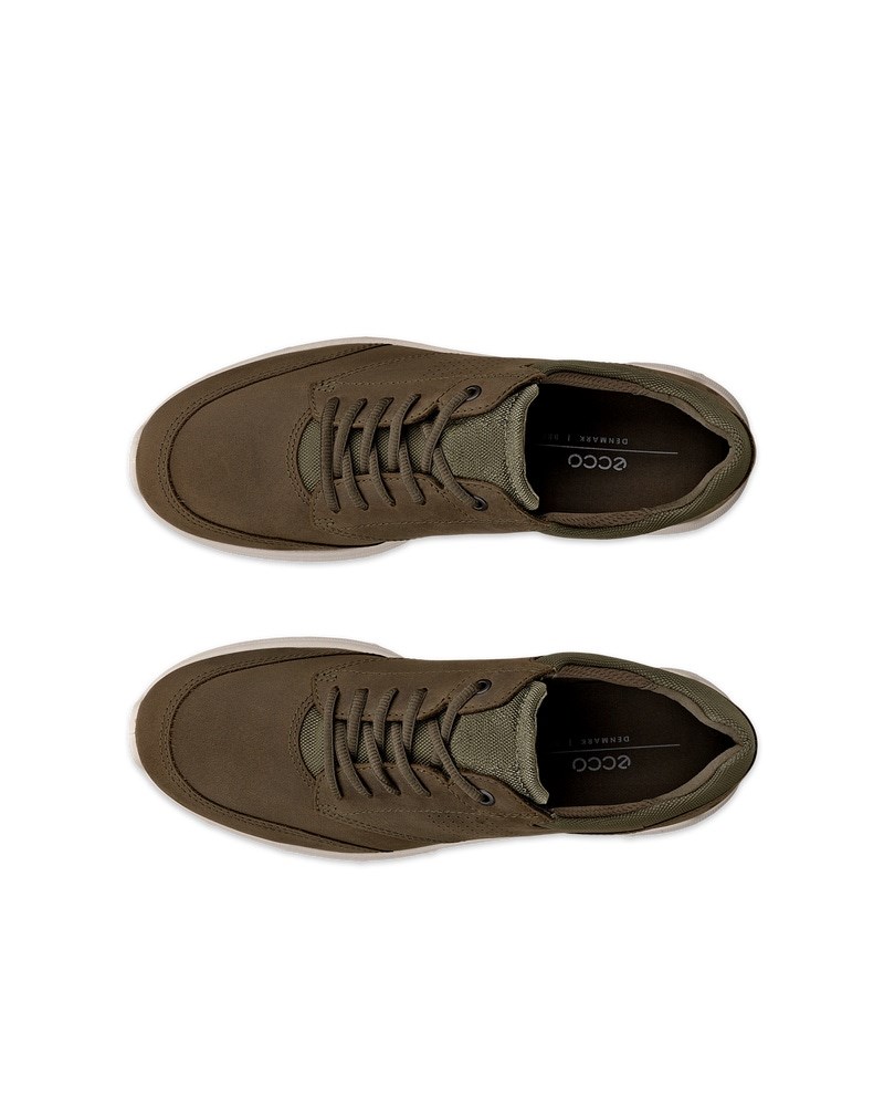 ECCO Irving Herren Nubuklederschuh - Grün