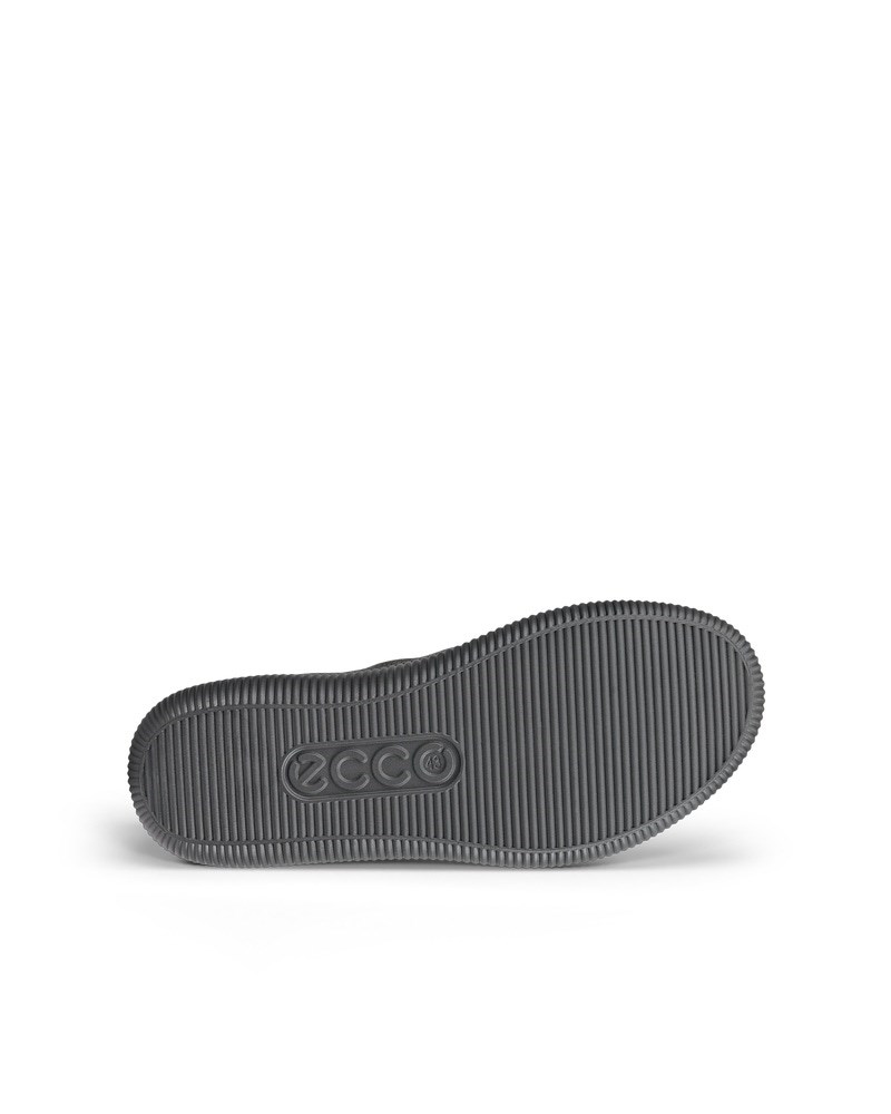 ECCO SOFT ZERO Herren Sneaker aus Nubukleder - Grau