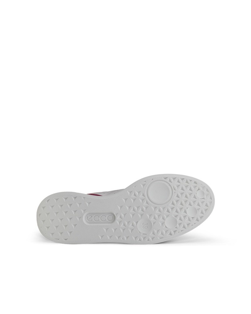 ECCO STREET 720 Damen Ledersneaker mit Gore-Tex - Rot