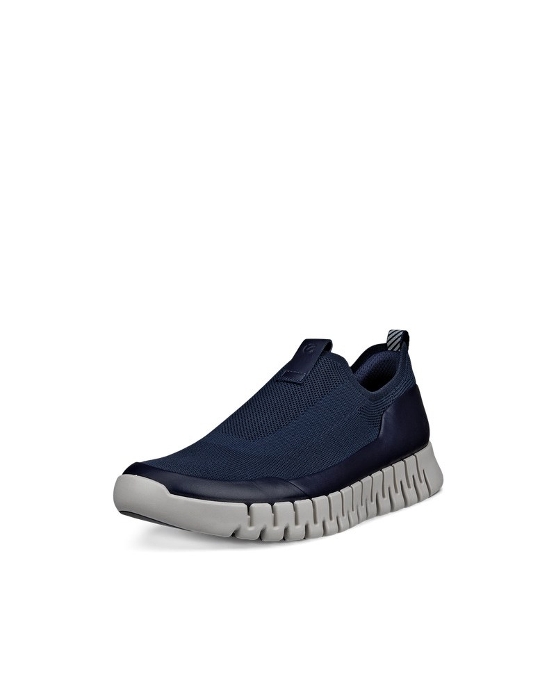 ECCO GRUUV Herren Textilsneaker - Blau