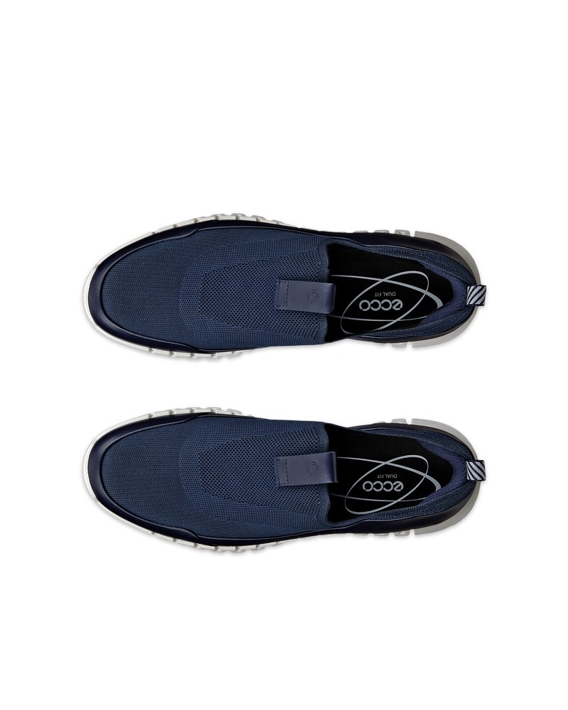 ECCO GRUUV Herren Textilsneaker - Blau