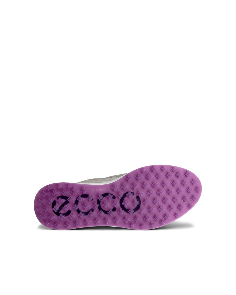 ECCO Golf S-Casual Damen Wasserdichte Golfschuh aus Leder - Grau