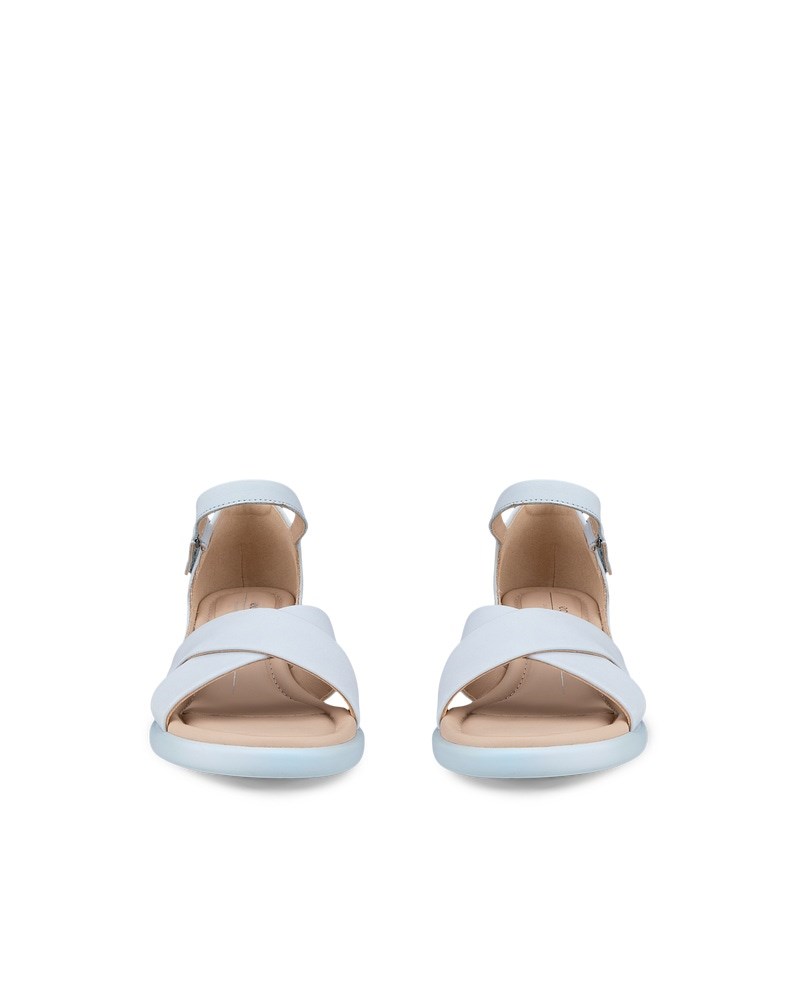 ECCO Sculpted Sandal LX 35 Damen Nubuksandale mit Absatz - Blau