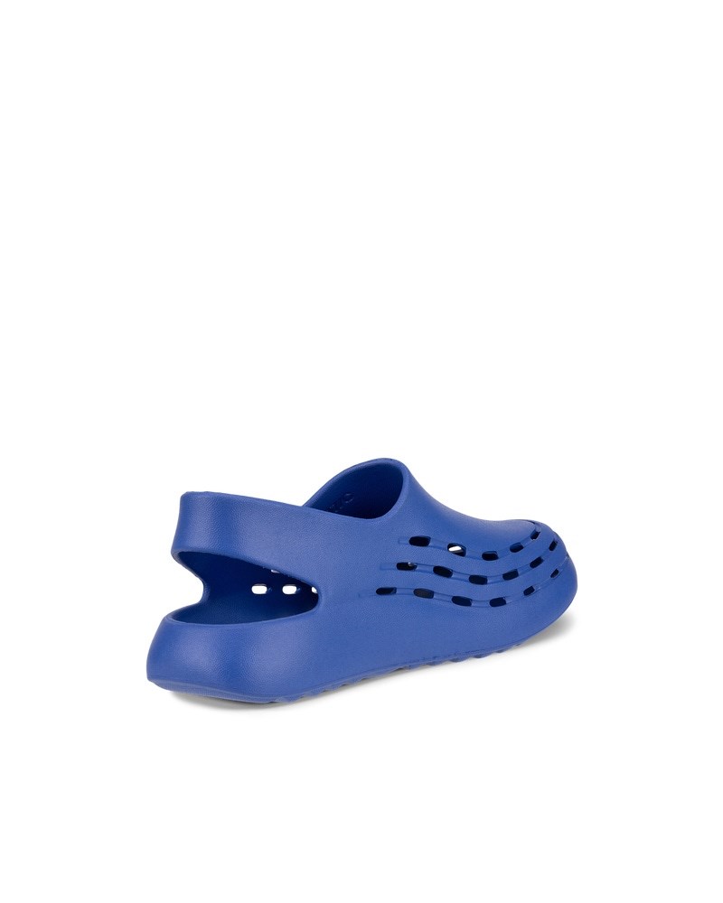 ECCO Cozmo Slide Kinder Pantolette - Blau