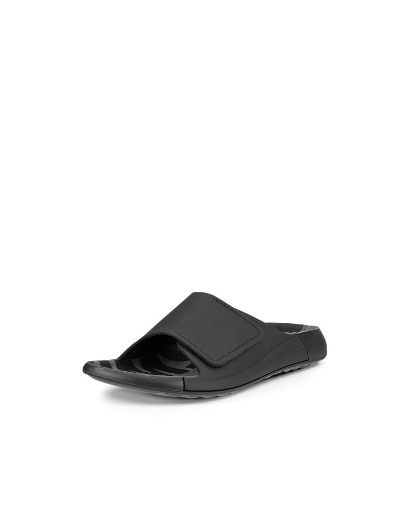 ECCO Cozmo Damen Lederpantolette - Schwarz