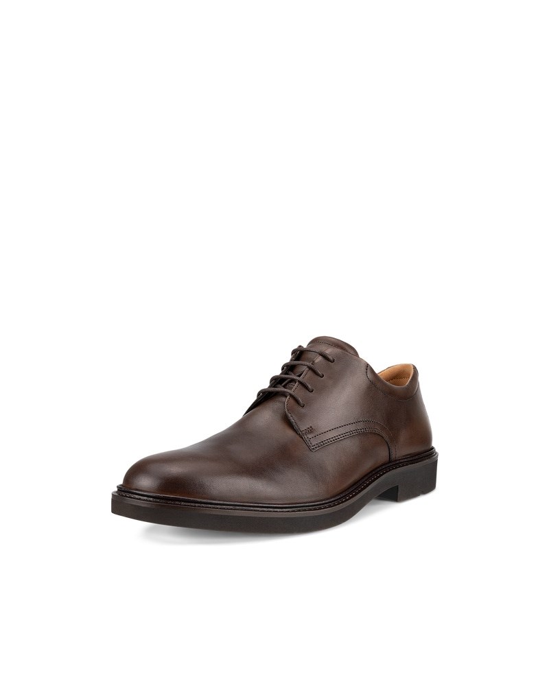 ECCO Metropole London Herren Derbyschuhe aus Leder - Braun