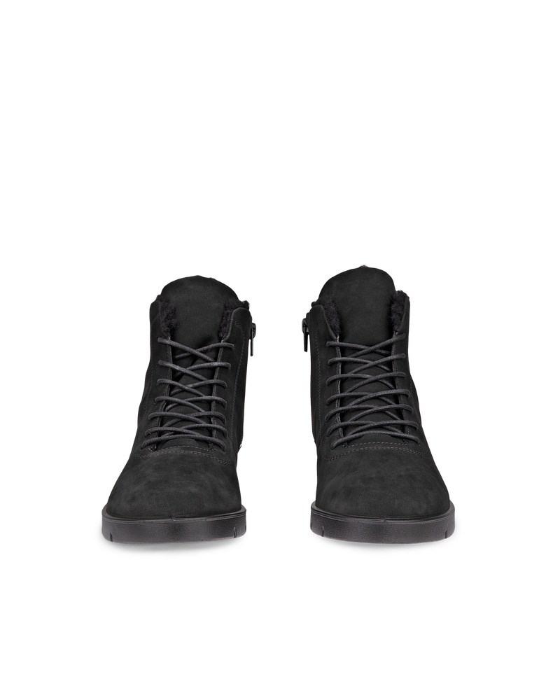 ECCO BELLA Damen Stiefel aus Nubukleder - Schwarz