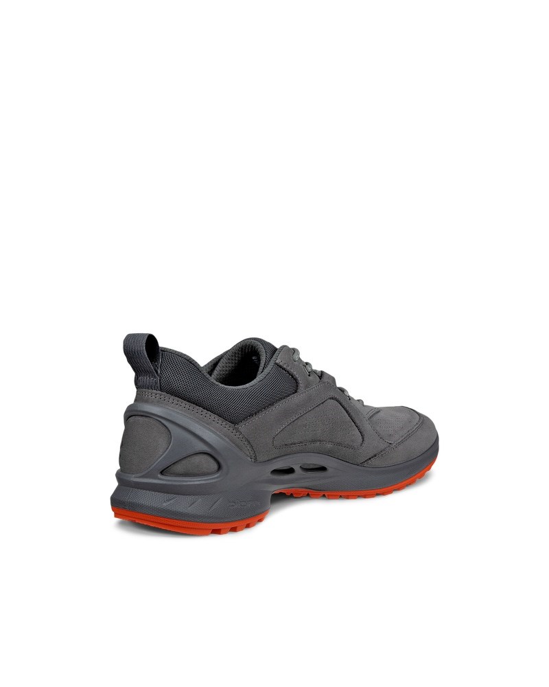 ECCO BIOM ENERGI Herren Sneaker aus Nubukleder - Grau